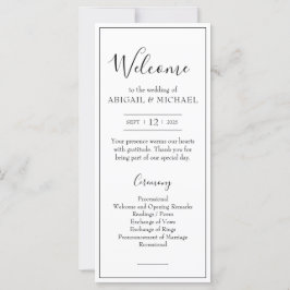 Programa de Casamento Minimalista