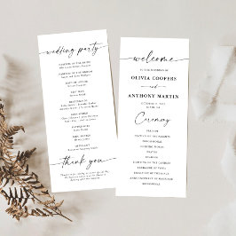 Programa de Casamento Minimalista