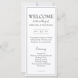 Programa de Casamento Minimalista