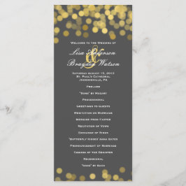 Programa de Casamento Moderno das cinzas e das Nuv