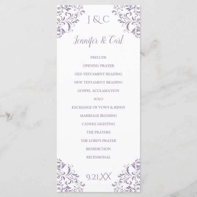 Programa de Casamento Nadine | Comprimento do Chá  (Frente)