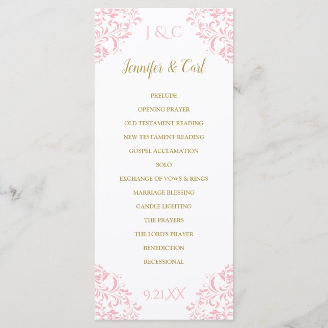 Programa de Casamento Nadine | Comprimento do Chá  (Frente)