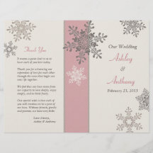 Programa de Casamento no inverno Pink Ivory Taupe