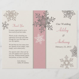 Programa de Casamento no inverno Pink Ivory Taupe 