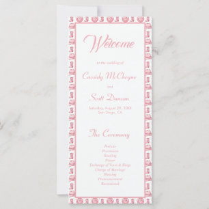 Programa de Casamento Ocidental, de Cor-de-Rosa,