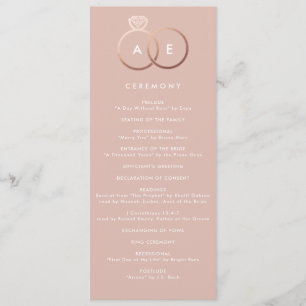 Programa de Casamento Personalizado de Anéis Dour