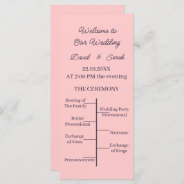 Programa de Casamento Personalizado de Pêssego Sim