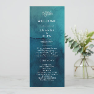 Programa de Casamento por Aquarela do Oceano Atlâ