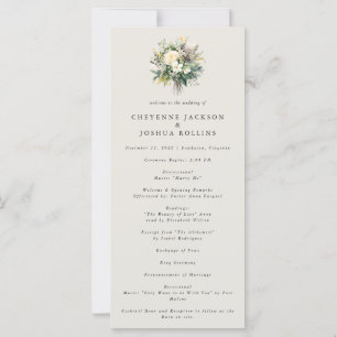 Programa de Casamento Romântico de Boêmias Florest