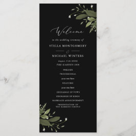 Programa de Casamento Selvagem e Verde