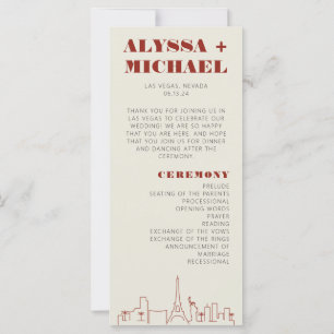 Programa de Casamento Skyline em Las Vegas