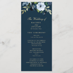 programa de casamento "Trendent marinho Blue" e "G