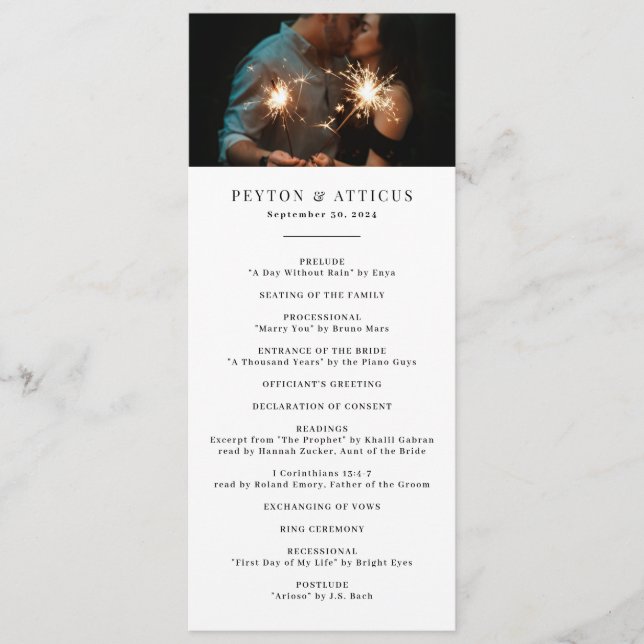 Programa de Casamento Vertical da Atmosfera Skinny (Frente)