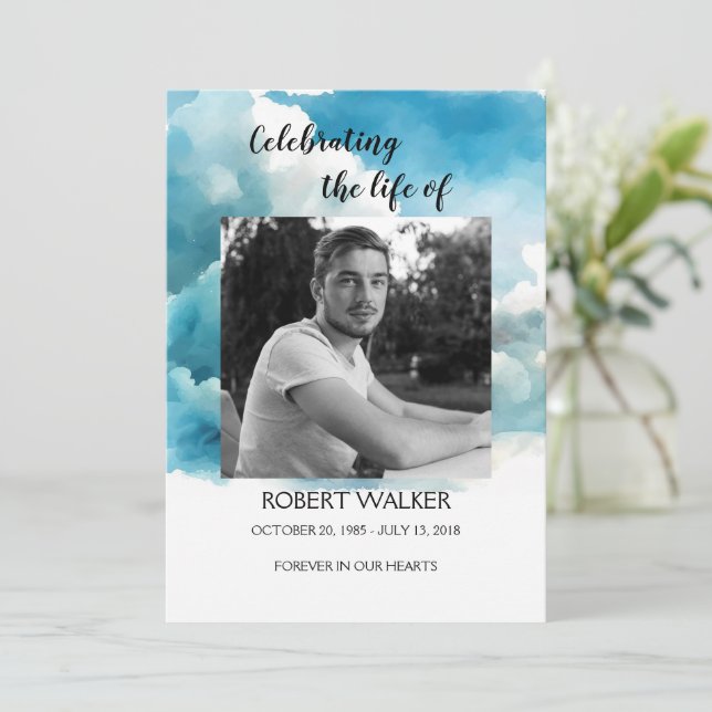 Programa de Celebração da Vida Útil da Ordem Azul (Em pé/Frente)