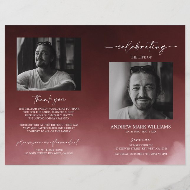 Programa de Dobragem da Ordem de Serviço Funeral V (Frente)