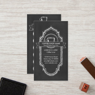 Programa de fidelidade a café do CHALKBOARD