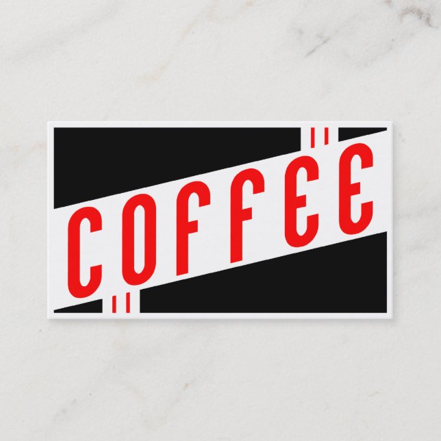 programa de fidelidade a café retrô (Frente)