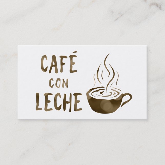 programa de fidelidade cafe con leche (Frente)