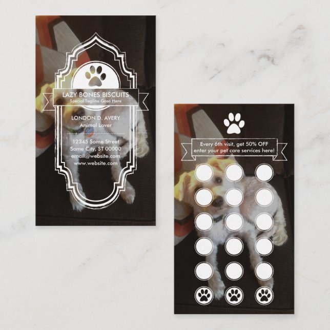 Programa de fidelidade de pew de IMAGE PERSONALIZA (Frente/Verso)