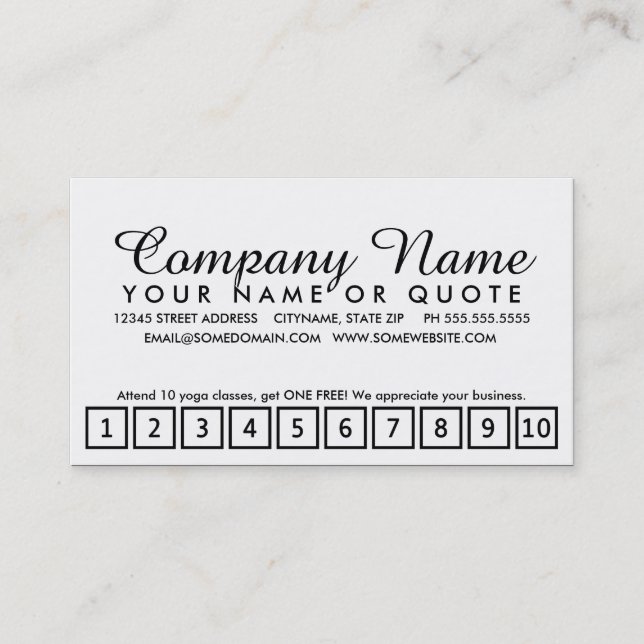 programa de fidelidade do yoag blur (Frente)