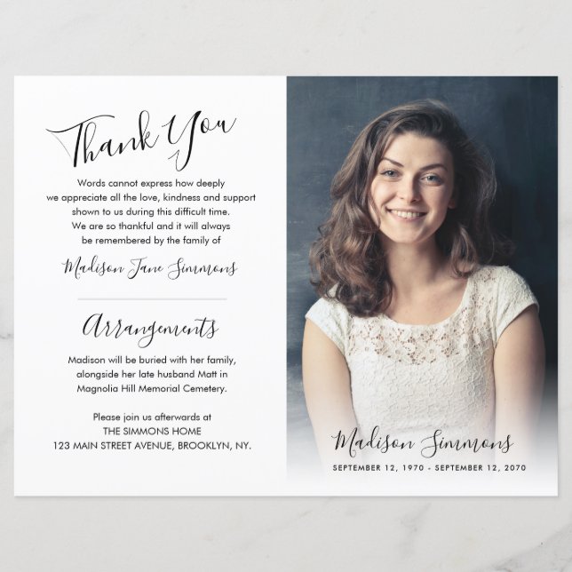 Programa de Memória Fotográfica da Ordem Funeral (Frente)