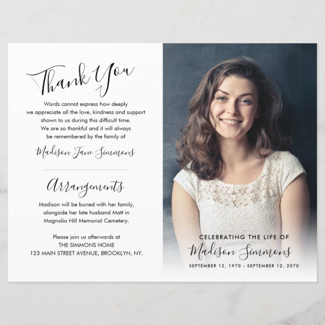 Programa de Memória Fotográfica da Ordem Funeral (Frente)