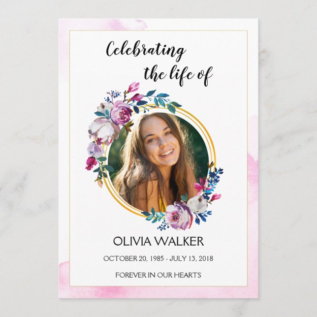 Programa de Ordem de Serviço das Flores Roxas (Frente)