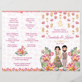 Programa de rituais de casamento indianos Lotus la