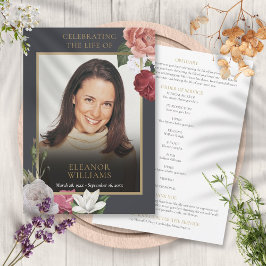 Programa de Serviço de Fotos Florais de Funeral