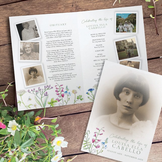 Programa de serviços funerários: fotos de abelhas  (Criador carregado)