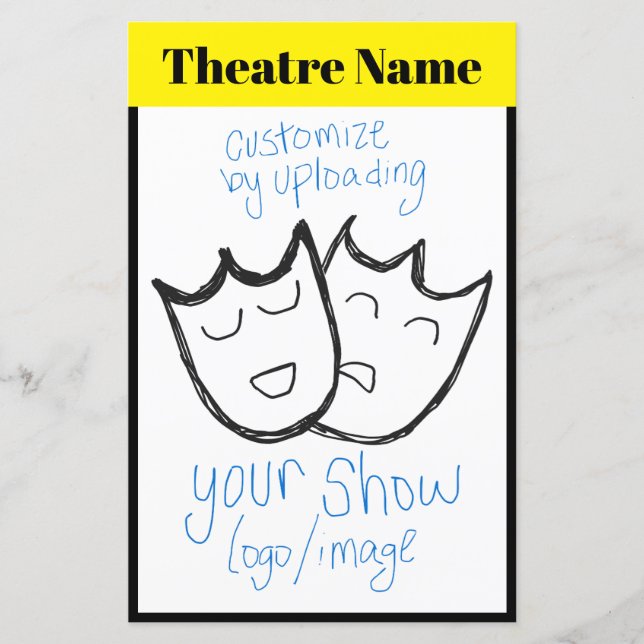 Programa de Teatro/exposição (uma página de lado d (Frente)