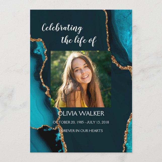 Programa de Turquesa e Dourada Ordem de Serviço (Frente)