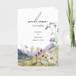 Programa Decreto de Serviço de Casamento de Montanha de Flo