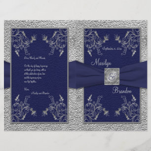 Programa do casamento do marinho e do peltre