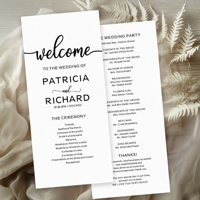 Programa do Cerimonial da Ordem de Serviço do Casa (Criador carregado)