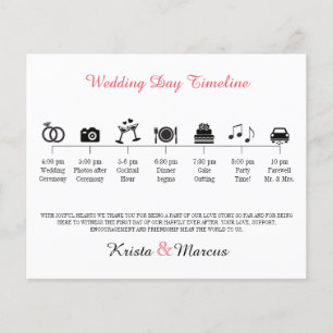 Programa do espaço temporal do casamento do ícon
