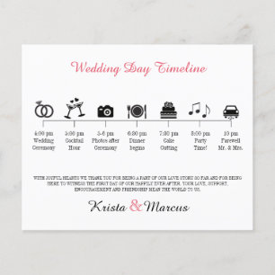 Programa do espaço temporal do casamento do ícon
