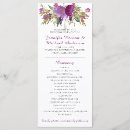 Programa Dourado de Casamento com Lusas Roxo Ameti