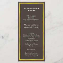 Programa Dourado de Casamento de Dois Alvos-Gay