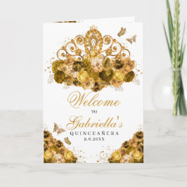 Programa Dourado Princesa Tiara Quinceanera