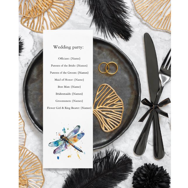 Programa Dragonfly Wedding, personalizado (Criador carregado)