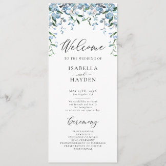 Programa Dusty Blue Wisteria Flowers Primavera Floral Casam