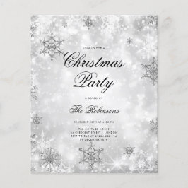 Programa e menu do convite para férias do Silver W