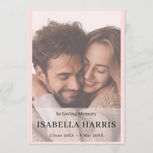 Programa Elegant Celebration of Life Service Design (Frente)