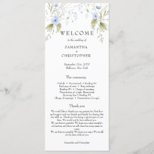 Programa Elegant Summer Meadow Wildflower Boho
