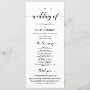 Programa Elegante Classy, roteiro preto, cerimônia de casam