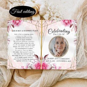 Programa Elegante de Celebração de Rosas da Vida