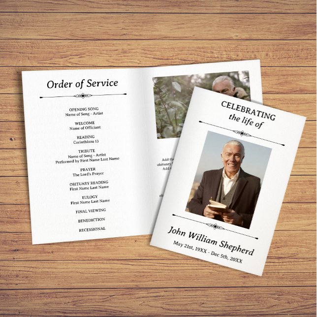 Programa Elegante de Foto do Eterno Celebrando a V (Criador carregado)