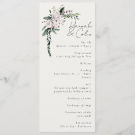 Programa Elegante Minimalista Wreath White Green