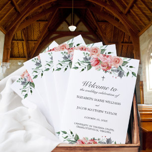 Programa Elizabeth Christian Wedding Ceremony